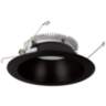 Nora Cobalt 6" Black 1500 Lumen LED Round Reflector Trim
