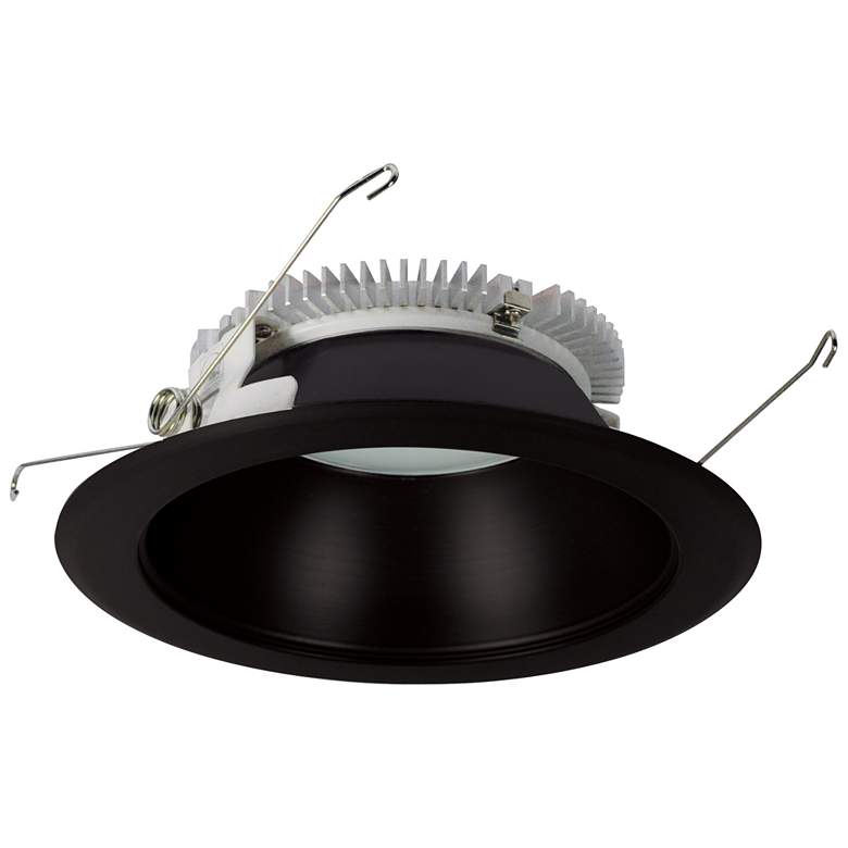 Image 1 Nora Cobalt 6 inch Black 1500 Lumen LED Round Reflector Trim