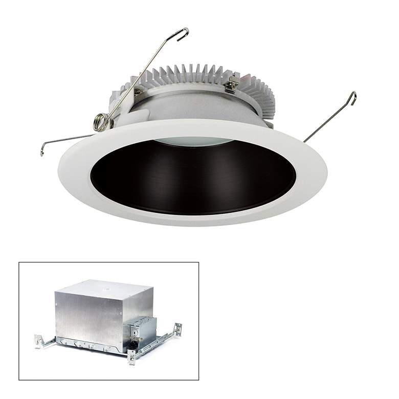Image 1 Nora Cobalt 6 inch Black-White 2000lm LED Round IC Recessed Kit