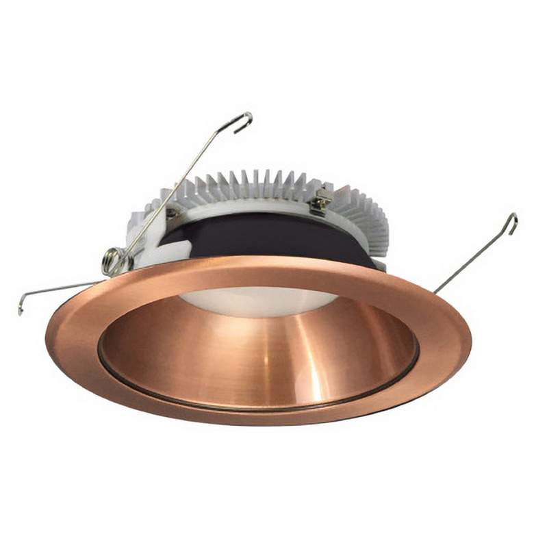 Image 1 Nora Cobalt 6 inch Copper 1500 Lumen LED Round Reflector Trim