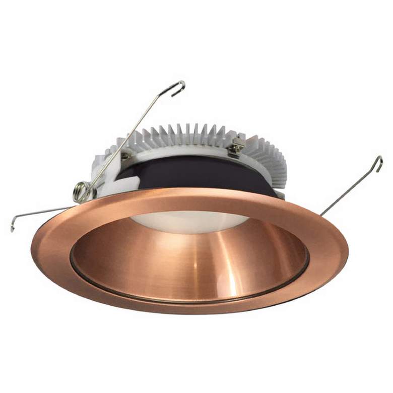 Image 1 Nora Cobalt 6 inch Copper 2000 Lumen LED Round Reflector Trim