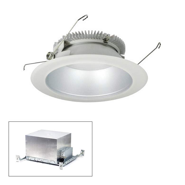Image 1 Nora Cobalt 6" Haze-White 1500lm LED Round IC Recessed Kit