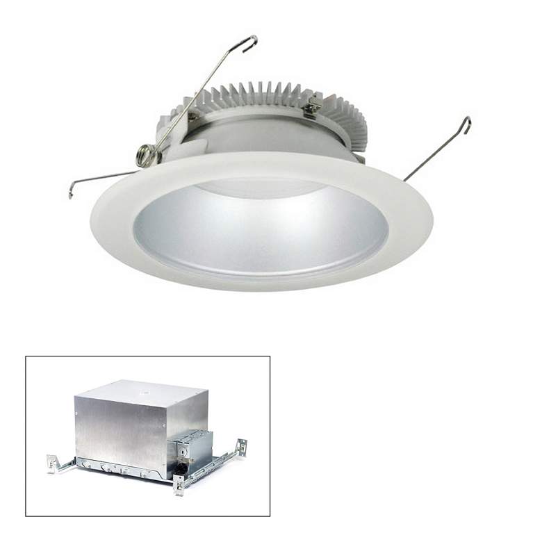 Image 1 Nora Cobalt 6 inch Haze-White 2000lm LED Round IC Recessed Kit