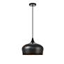 3_Nora Collection Pendant D11.5In H9In Lt:1 Black Finish more views
