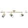 Nora Cyndi 3-Light Nickel 30W 4000K LED Monorail Track Kit