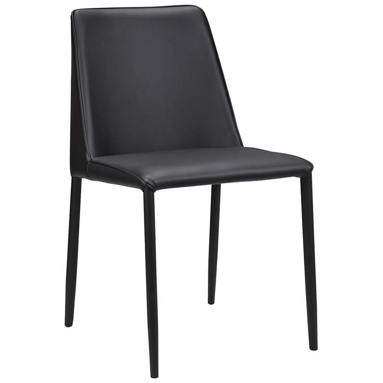 Image 5 Nora Dining Chair Black Vegan Leather - Set Of Two more views