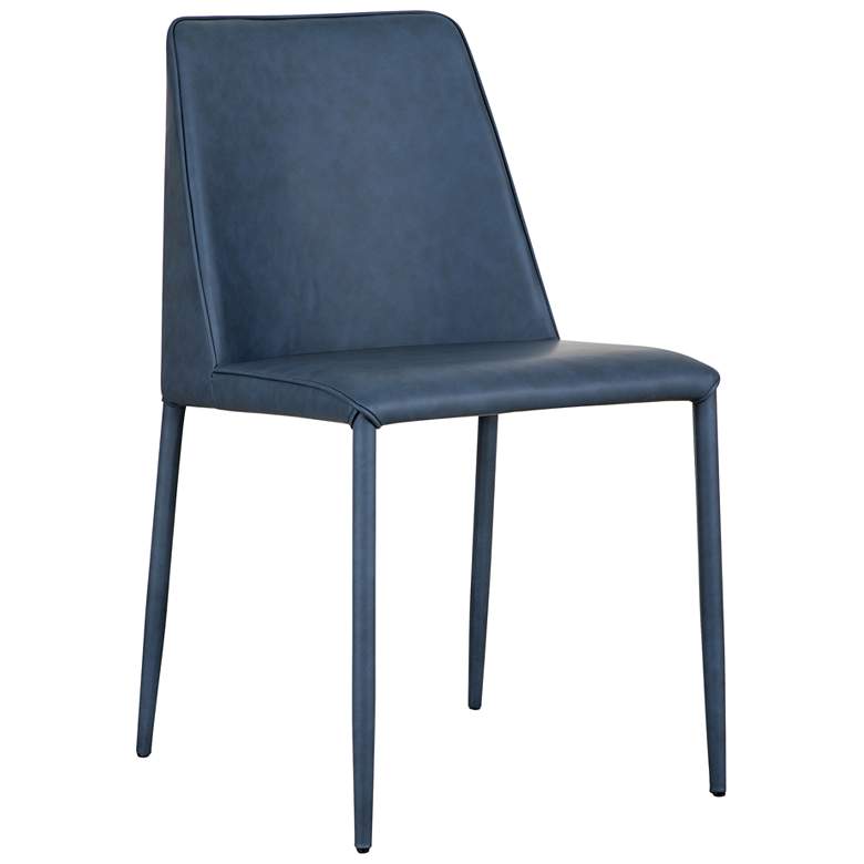 Image 5 Nora Dining Chair Ocean Cavern Grey Vegan Leather - Set Of Two more views