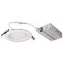 Nora E-Series Flin 4" White Tunable CCT LED Recessed Downlight