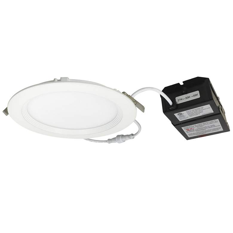 Image 1 Nora E-Series Flin 6 inch White Tunable CCT 233 LED Recessed Downlight