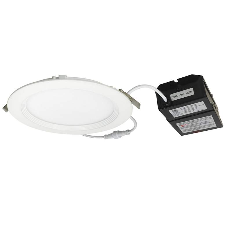 Image 1 Nora E-Series Flin 6" White Tunable CCT 233 LED Recessed Downlight