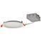 Nora Flin 6" Round White IC 1450Lm LED Recessed Downlight