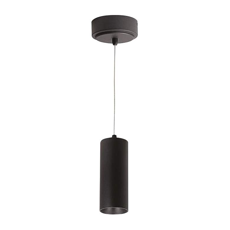 Image 1 Nora iLENE 2" Wide Modern Black Cable Mount LED Mini Pendant