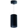 Nora iLENE 3" Black Cable Mount LED Track-Style Mini Pendant