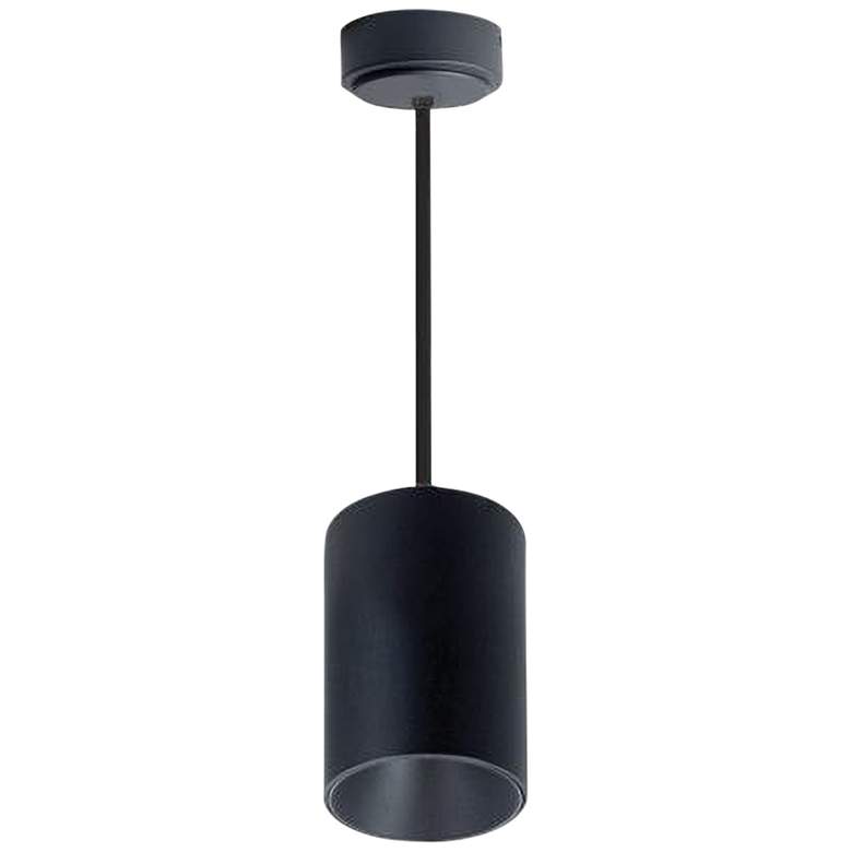 Image 1 Nora iLENE 5 inch Black Stem Mount LED Track-Style Mini Pendant
