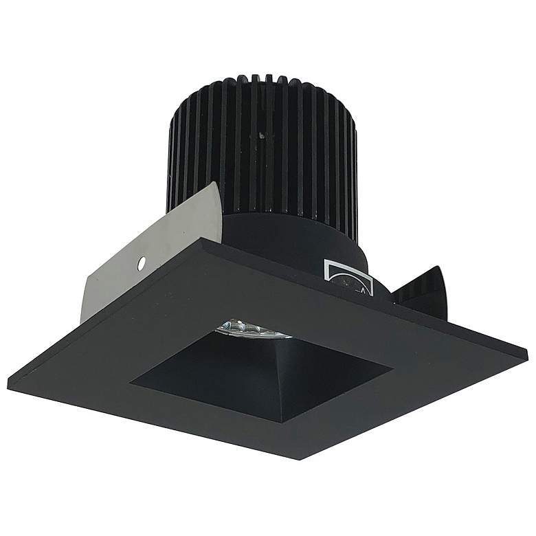 Image 1 Nora Iolite HL 2" Black LED Square-Square Reflector Trim