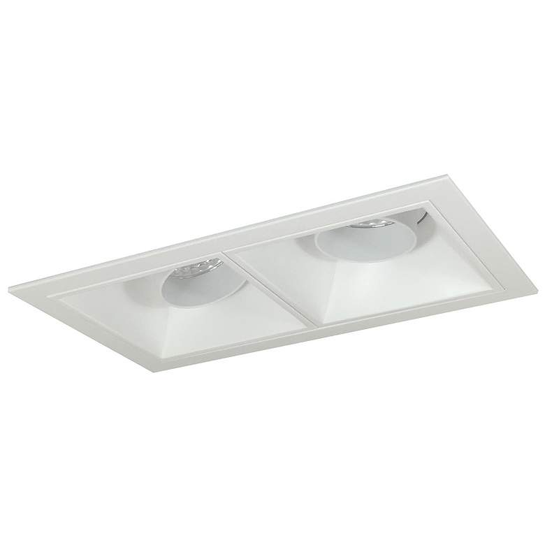 Image 1 Nora Iolite Multiple 4 inch White 2-Head 800lm LED Snoot Trim
