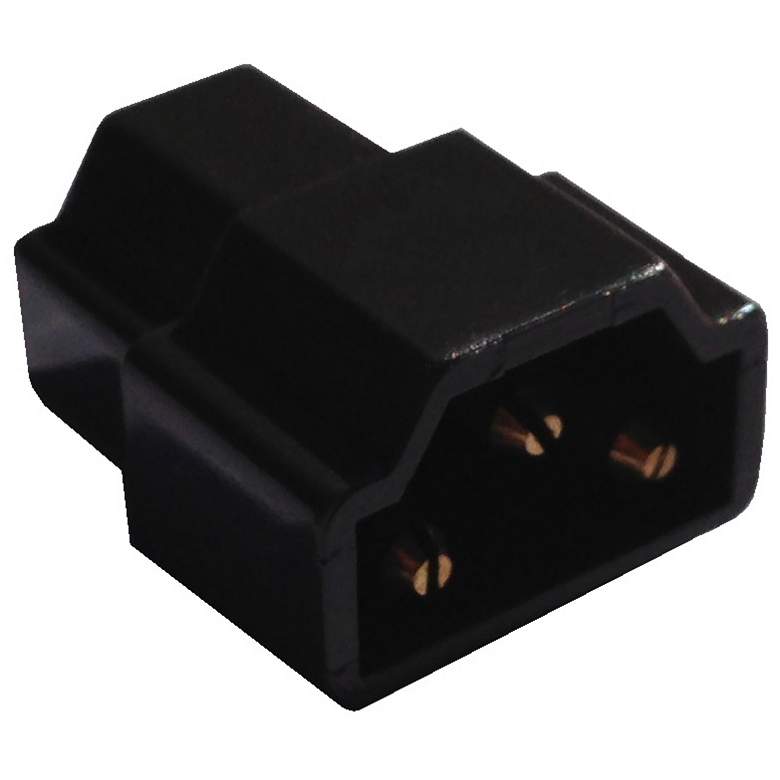 Image 1 Nora Lighting NUA Series LED Black End-to-End Connector