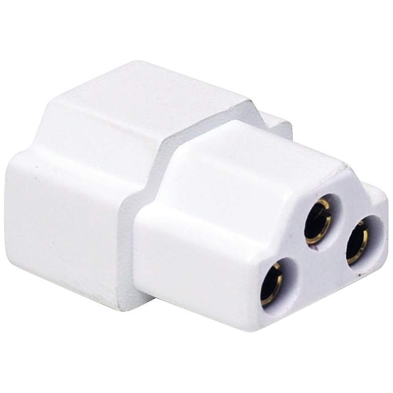Image 1 Nora Lighting NUA Series LED White End-to-End Connector