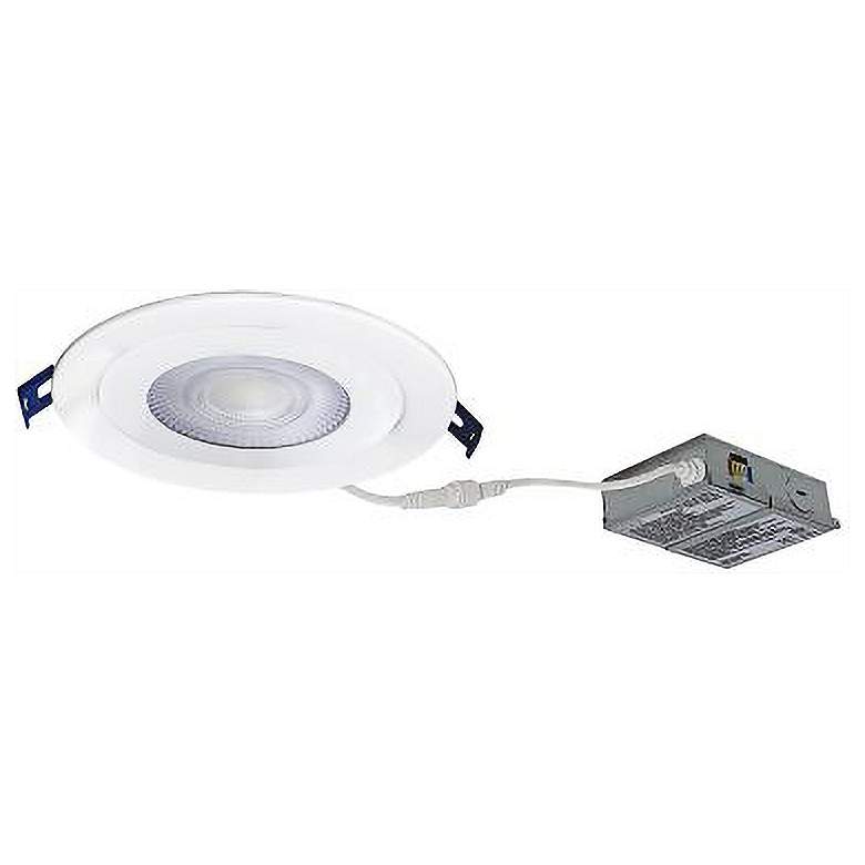 Image 2 Nora M-Curve 6 inch Powder White 13 Watt Canless Recessed LED Downlight more views
