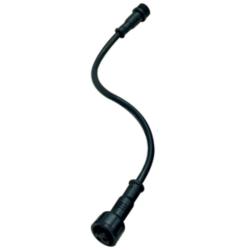 Nora M1 12&quot; Black Quick Connect Extension Linkable Cable