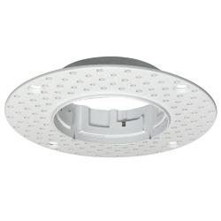 Nora M2 2&quot; Matte White Trimless Mud Plate for Recessed Light