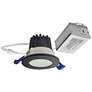 Nora M2-Series 2" Matte Black 400lm LED Shower Downlight