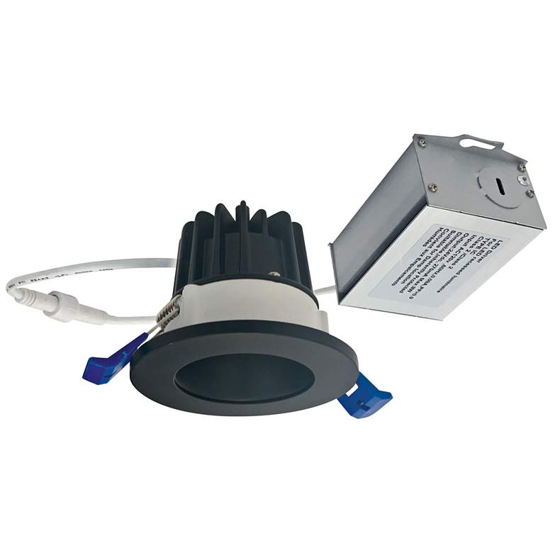 Image 1 Nora M2-Series 2" Matte Black 600lm LED Recessed Downlight