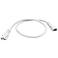 Nora NULSA 12" White Jumper Cable for NULS-LED Series