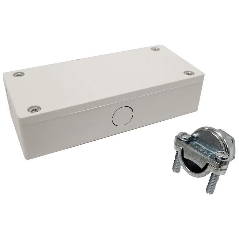 Image 1 Nora NULSA White Junction box for NULS-LED Linear