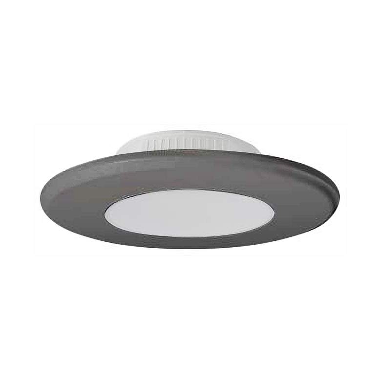 Image 1 Nora Ultra Slim 4 inch Silver LED Recessed Trim