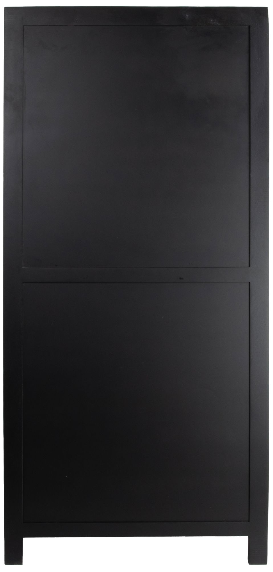 Image 7 Norah 35 1/2" Wide Black Wood 2-Door Curio Cabinet more views