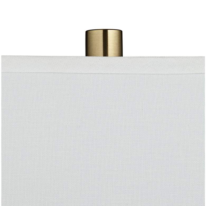 Norah Tapered Rectangle Modern Lux Table Lamp more views