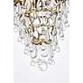 Nordic 13" Wide Brass 3-Light Pendant