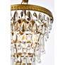 Nordic 13" Wide Brass 3-Light Pendant