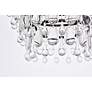 4_Nordic 16" Wide Black and Clear Glass Pendant Light more views