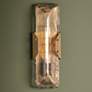 1_Nordic 17 1/2" High Patina Brass Wall Sconce