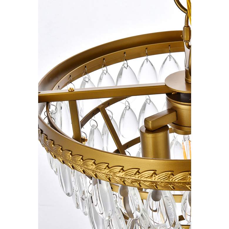 Image 6 Nordic 3 Lts Brass Pendant more views