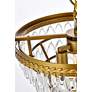Nordic 3 Lts Brass Pendant