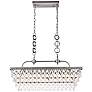 2_Nordic 32" Rectangle Pendant In Antique Silver