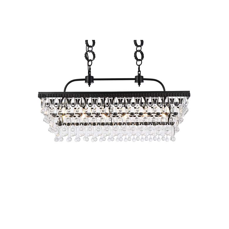 Image 4 Nordic 32" Rectangle Pendant In Black more views