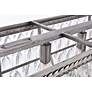 5_Nordic 40" Rectangle Pendant In Antique Silver more views