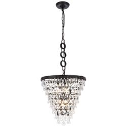 Nordic 5 Lts Black Pendant