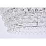 Thumbnail4 of Nordic 6 Lt Antique Silver Chandelier Clear more views