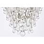 5_Nordic 7 Lt Antique Silver Chandelier Clear more views