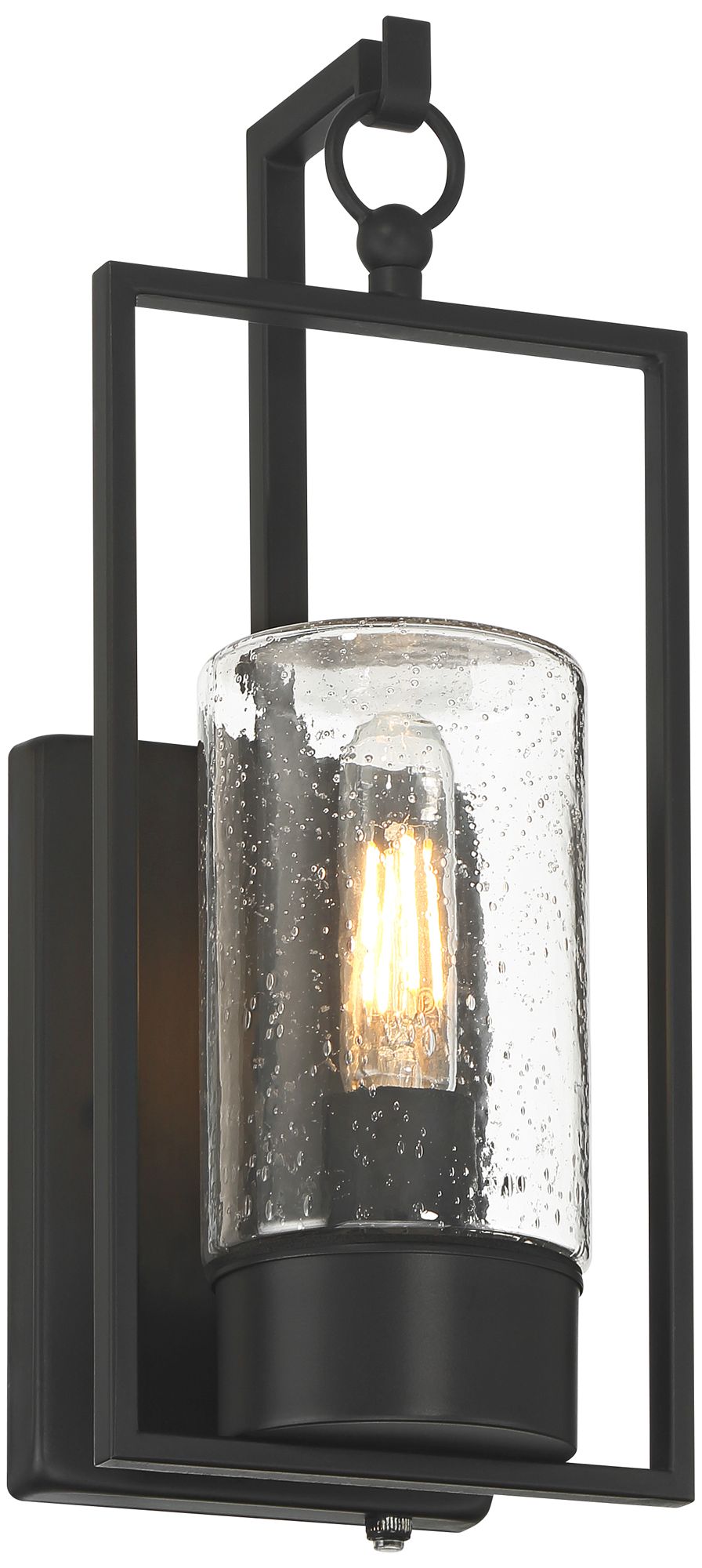 Watch A Video About the Nordvik Black Outdoor Wall Light