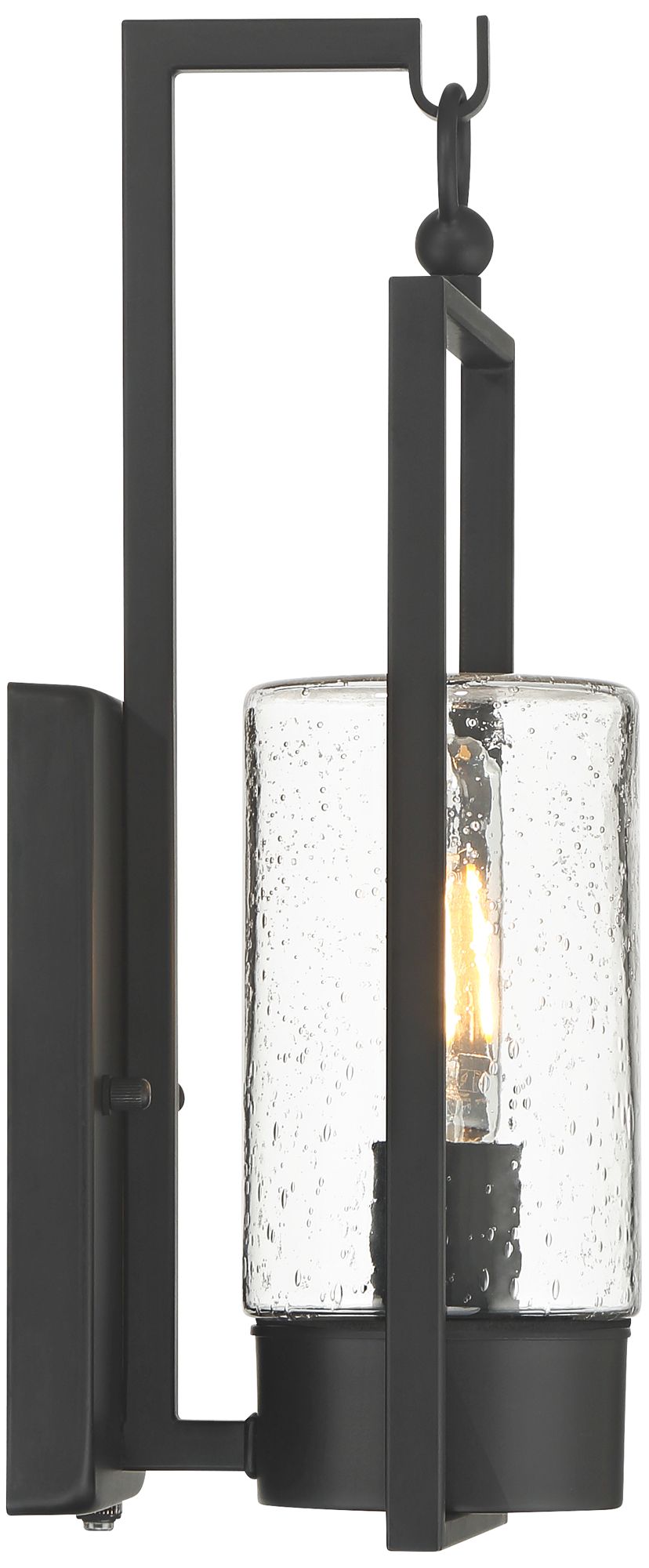 Watch A Video About the Nordvik Black Outdoor Wall Light