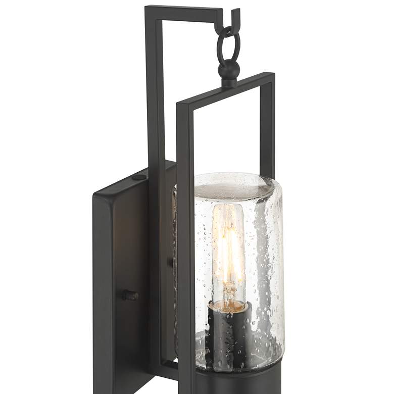 Image 2 Nordvik 15" High Black Outdoor Wall Light more views