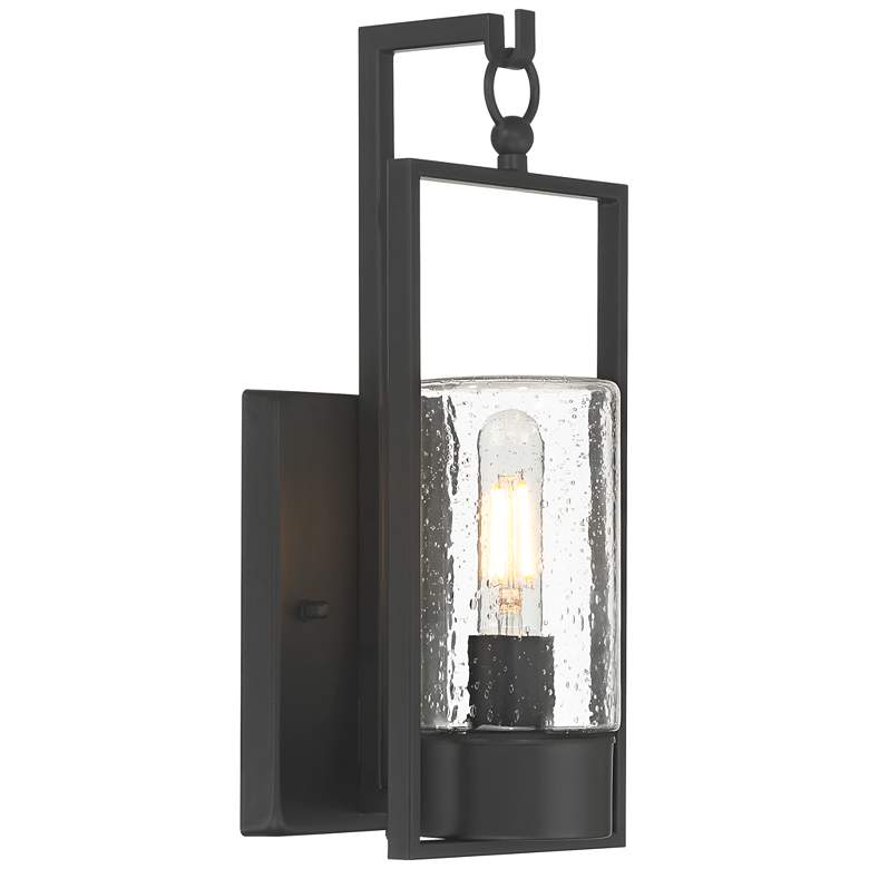 Image 7 Nordvik 15" High Black Outdoor Wall Light more views