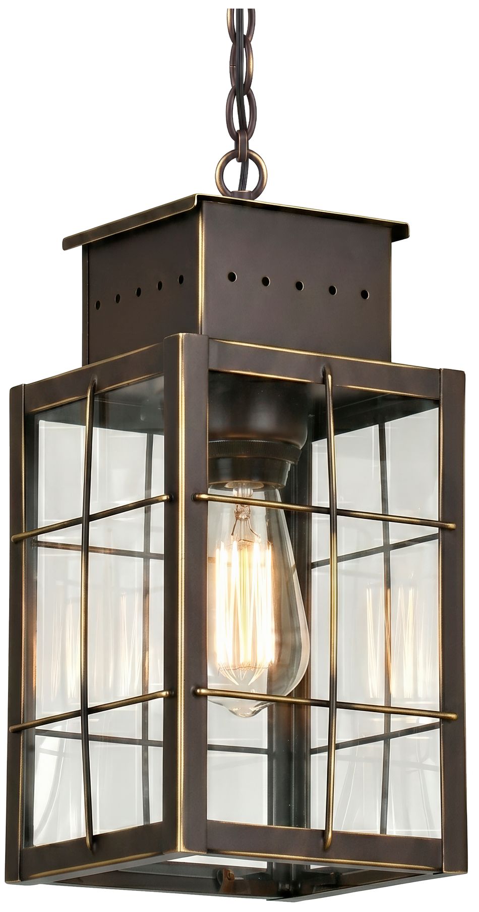 Norfield - 1 Light - 13 inch - Bronze - Solid Brass - Pendant