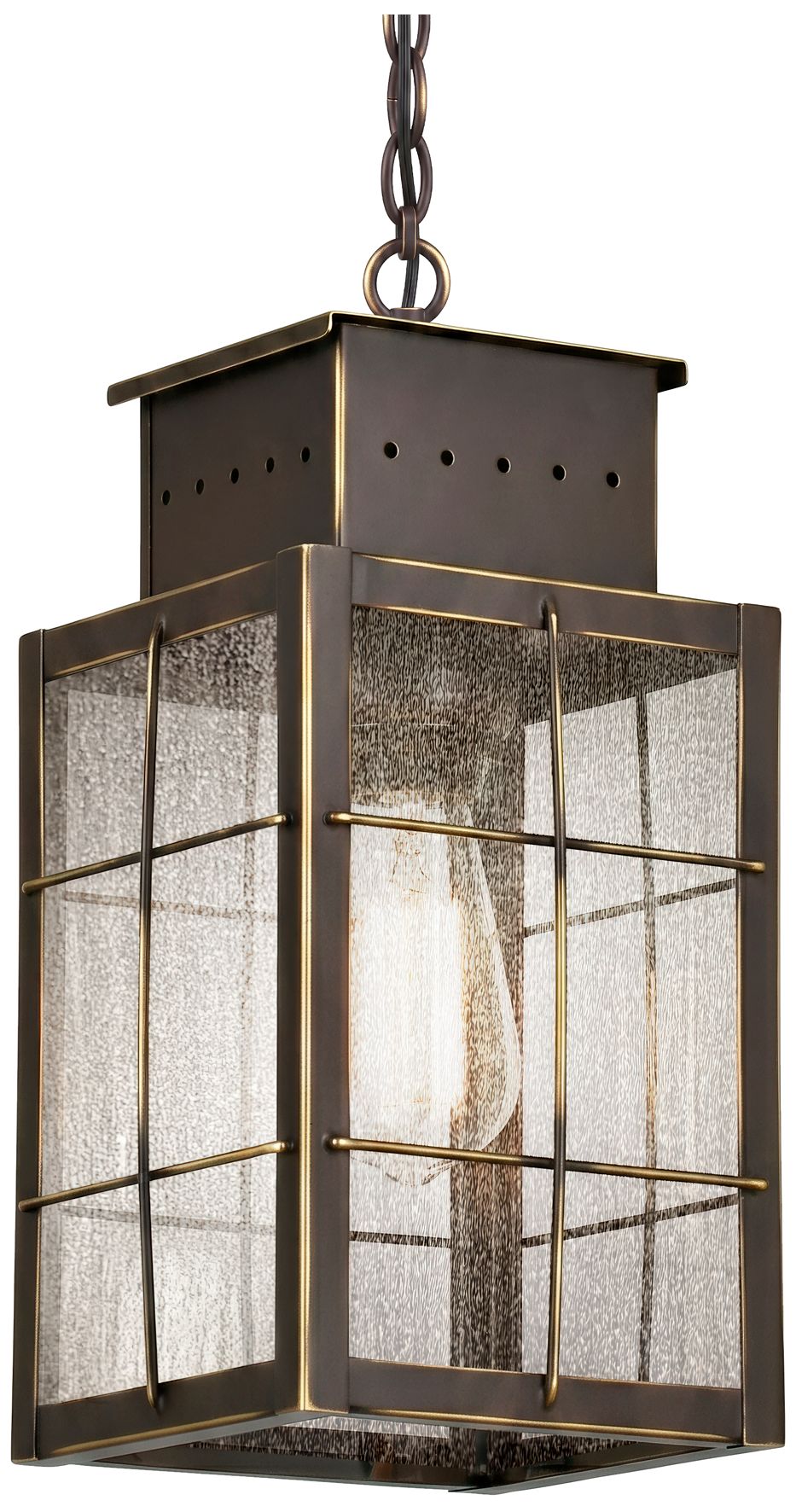 Norfield - 1 Light - 13 inch - Bronze - Solid Brass - Pendant